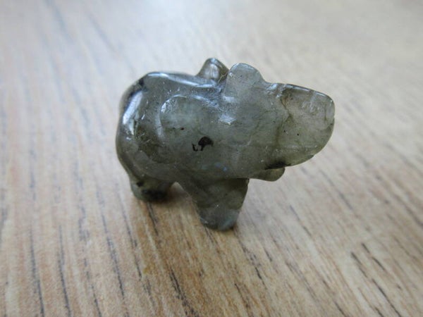Olifant klein Labradoriet (#201)
