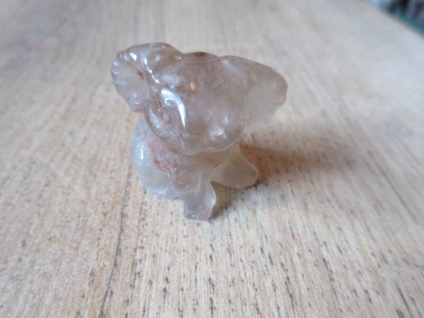 Koala klein Hematoïde kwarts (#445)