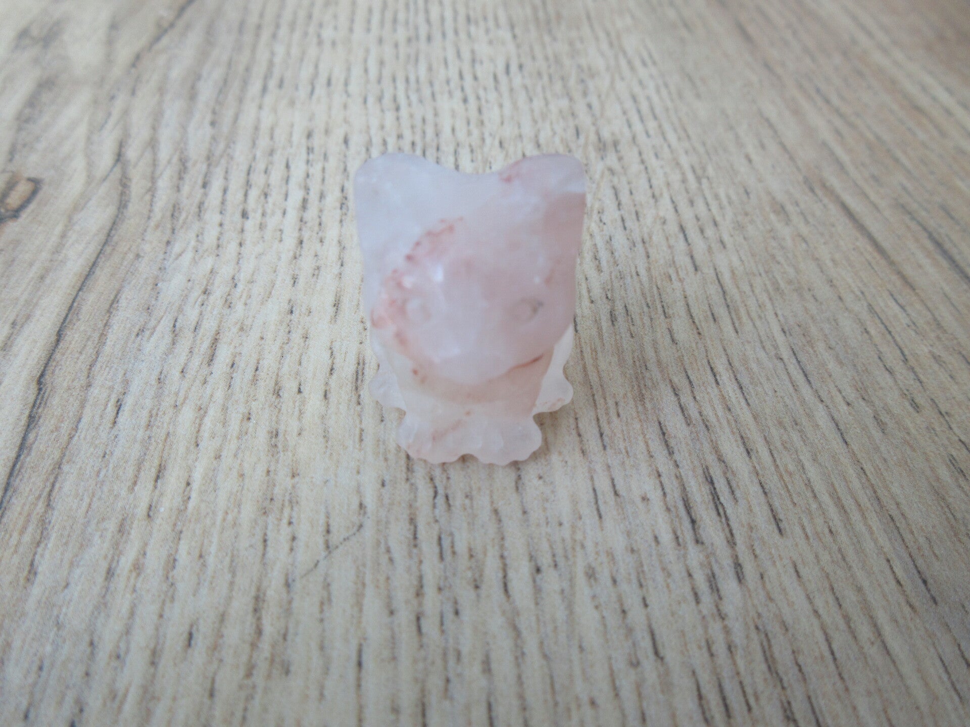 Kat Zittend Hematoide kwarts (#691)