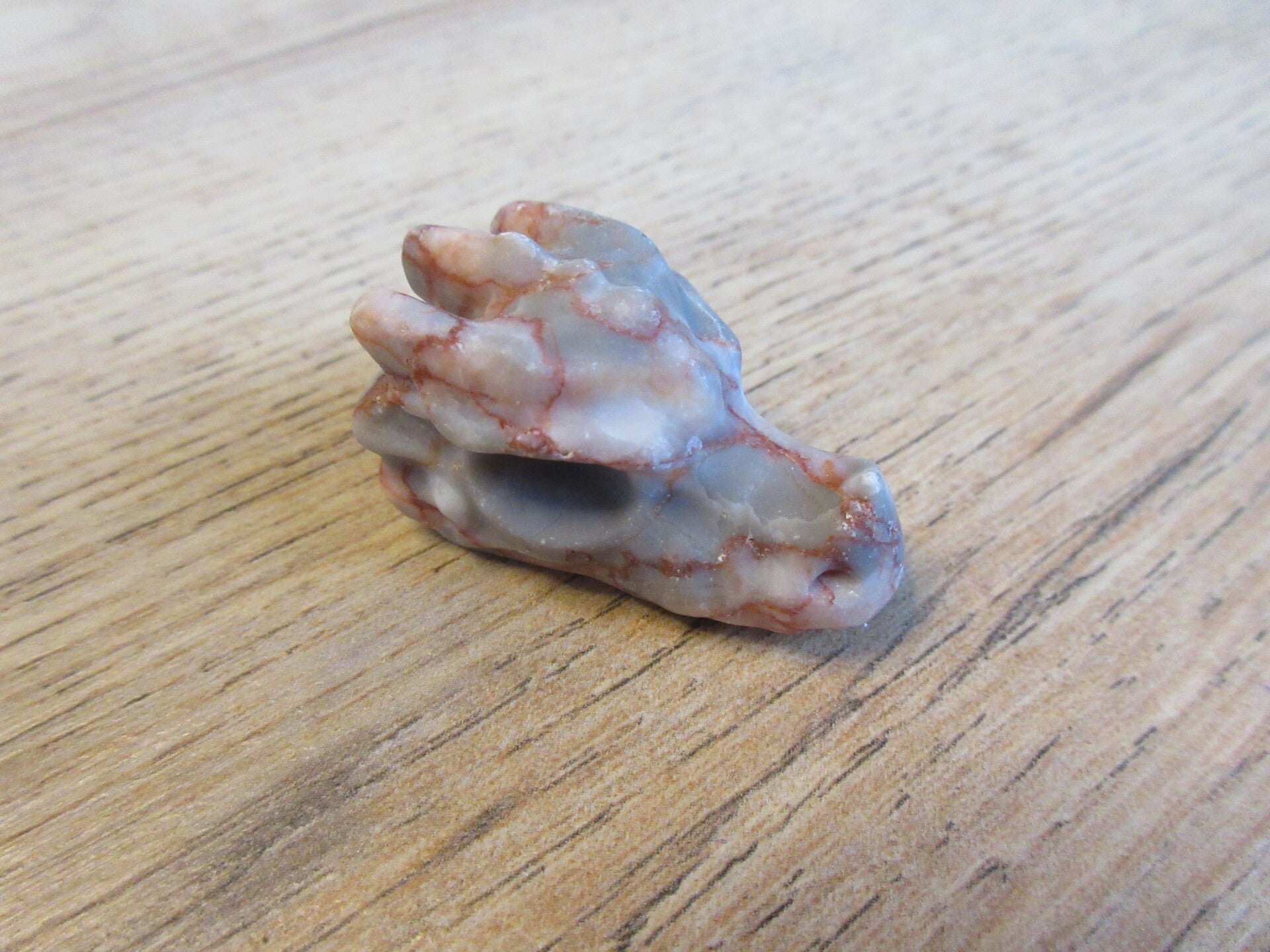 Drakenschedel Red web Picasso Jaspis (#976)