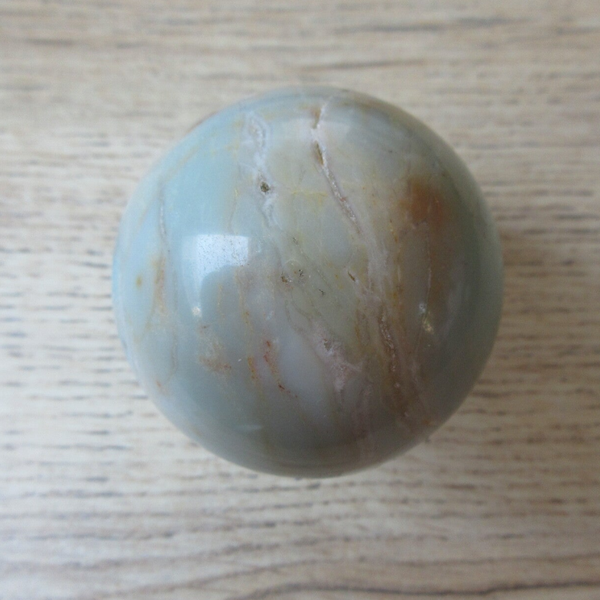 Bol blauwe Calciet (#791)