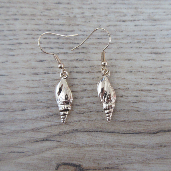 Oorbellen Schelp 6 Goudkleurig