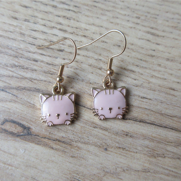 Oorbellen Kat Roze