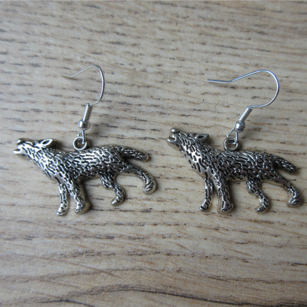 Oorbellen Wolf