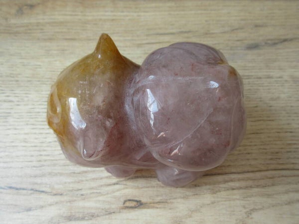 Bulbasaur Hematoide kwarts (#759)