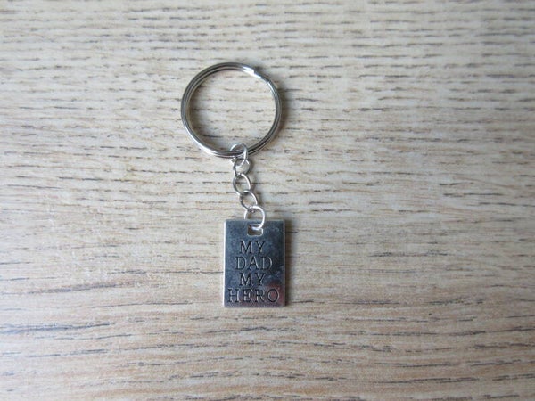 Sleutelhanger "my dag my hero"
