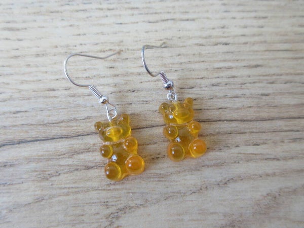 Oorbellen Gummyberen Oranje