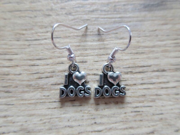 Oorbellen I Love Dogs