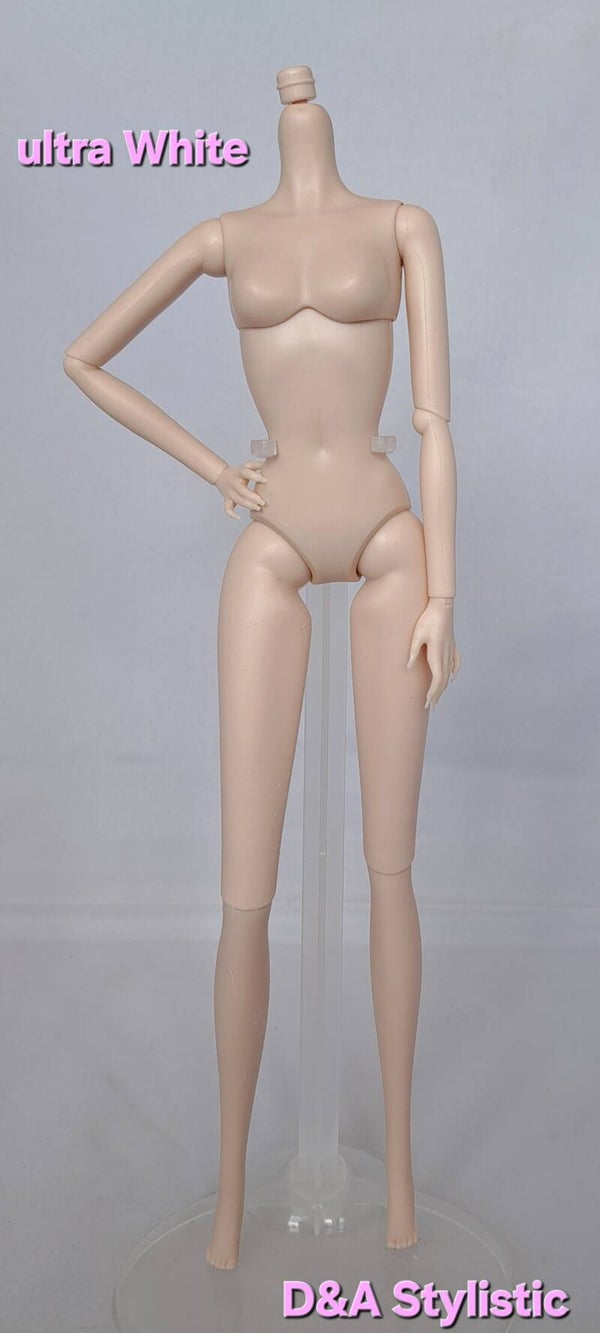 Fashion doll body 1:6 Ultra White