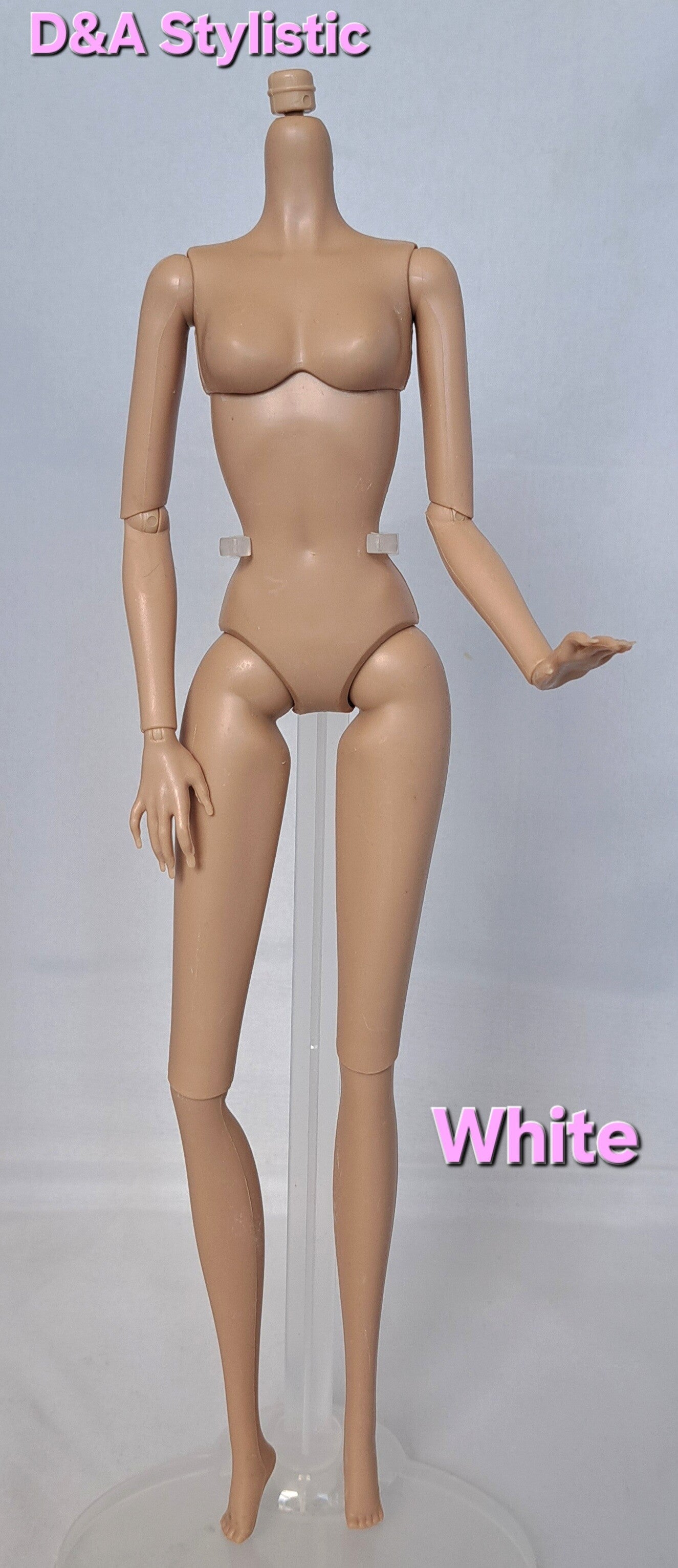 Fashion doll body 1:6 White