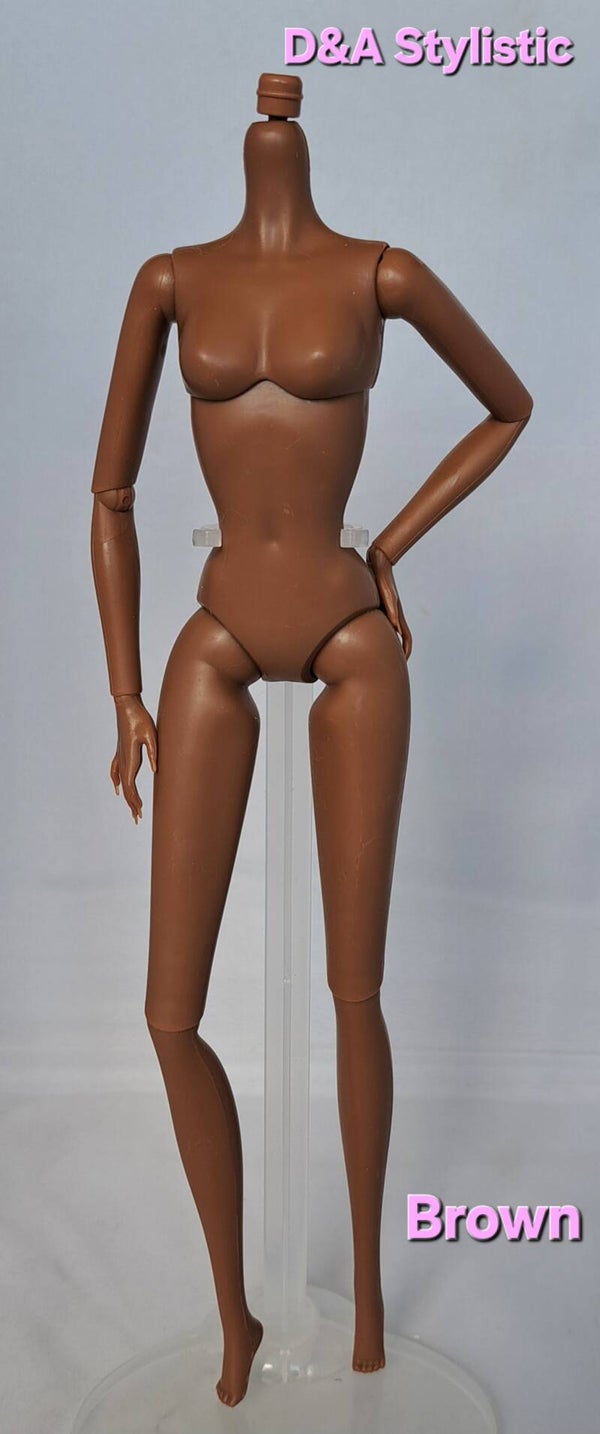 Fashion doll body 1:6 Brown