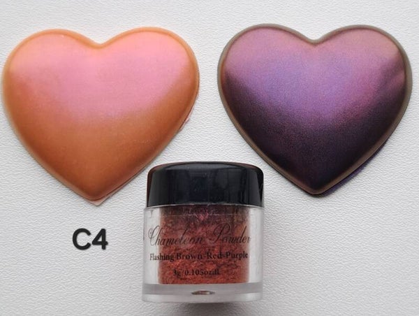 Chameleon Flashing Brown/Red/Purple C4