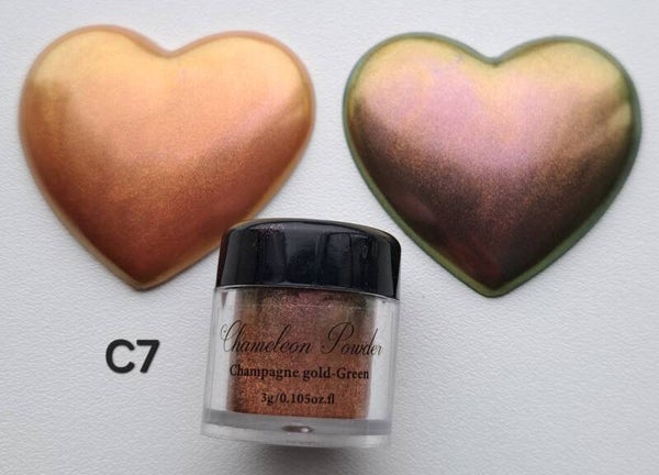 Chameleon Champagne Gold/Green C7