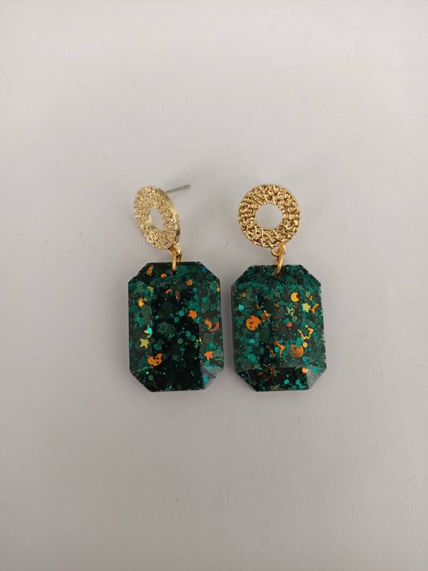 In to the Woods Diamond Earrings