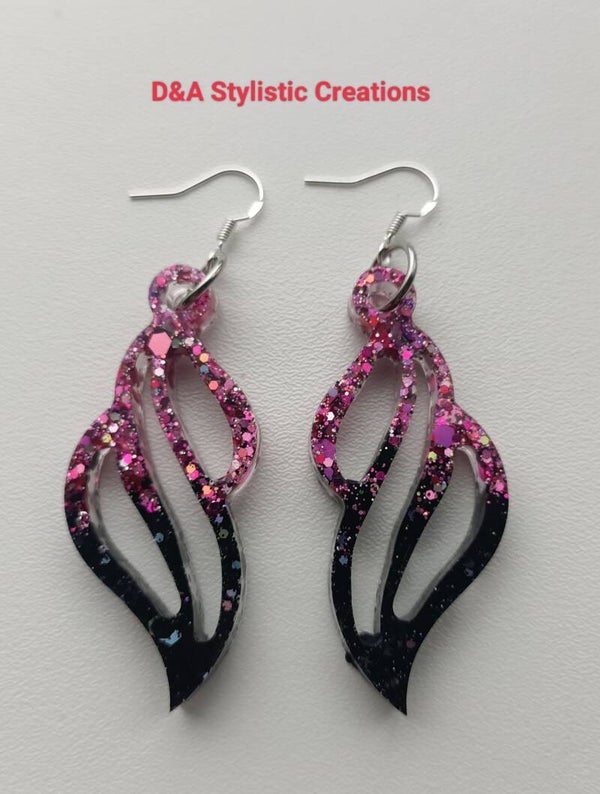Pink Delux Earrings 2