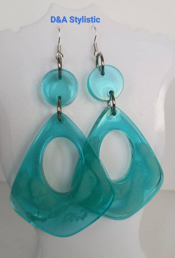 Sea Drop Earrings Blue