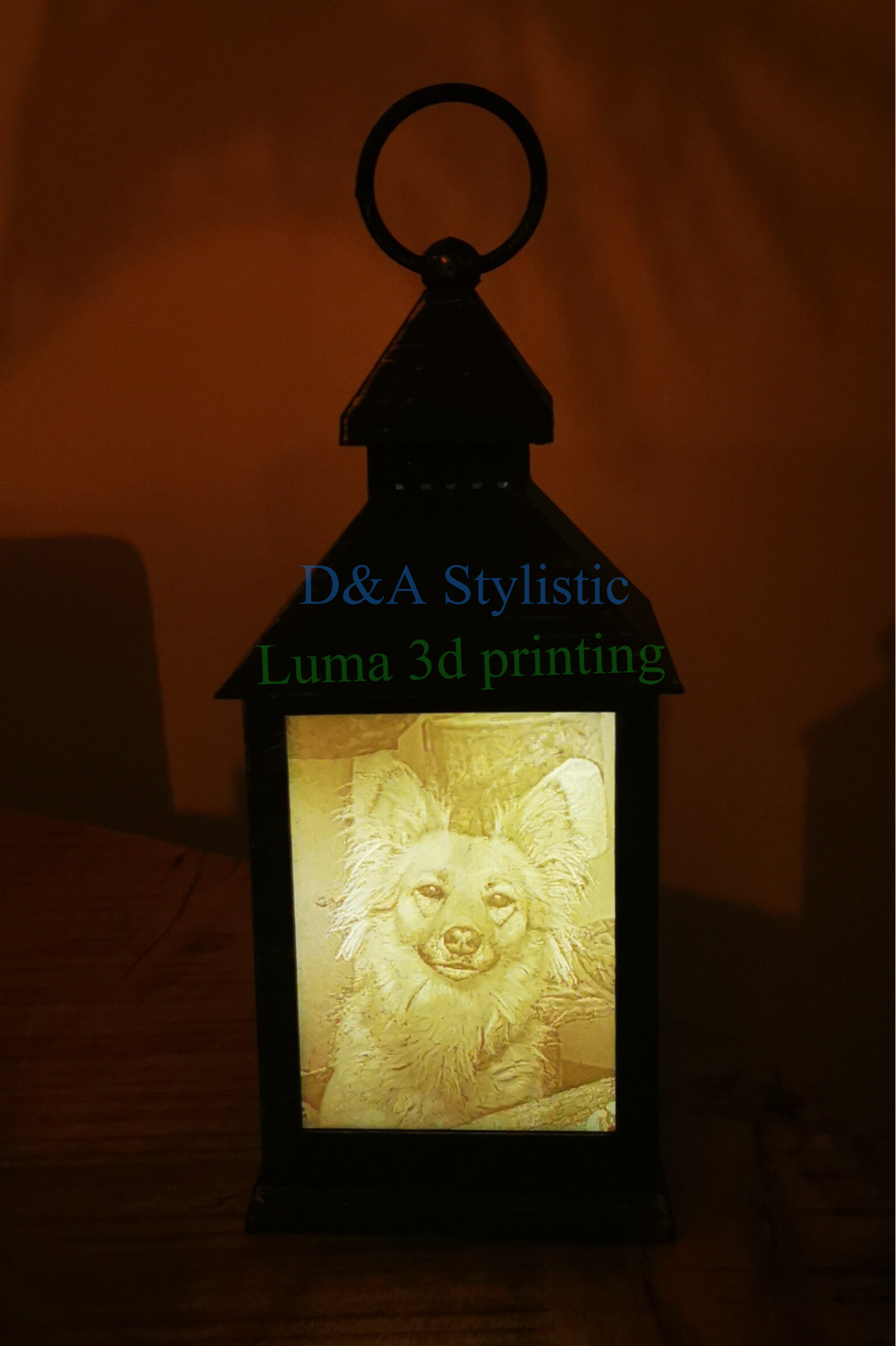 Lantaarn zwart of wit