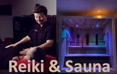 Relax moment van 2 uur met reiki 60 min. en sauna