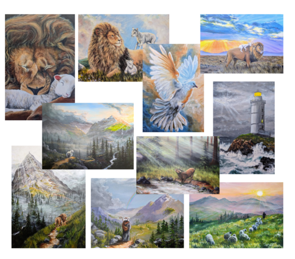 Bemoedigingskaarten - set 1 & 2