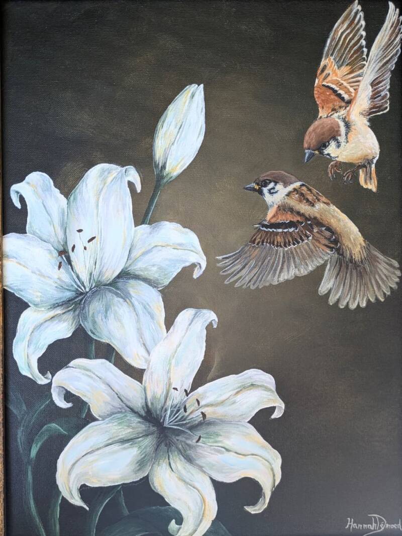 lelies en de vogels