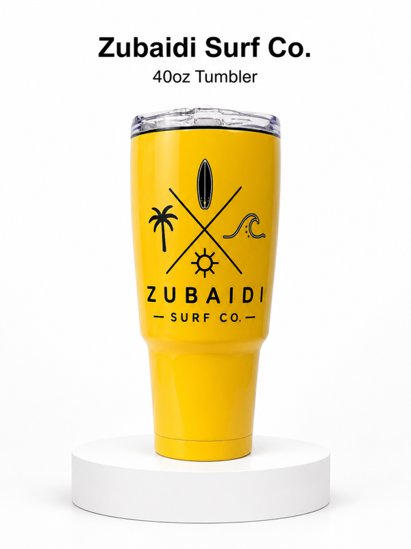 Yellow 40oz Tumbler