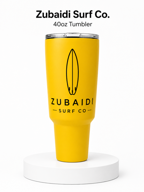 Yellow 40oz Tumbler