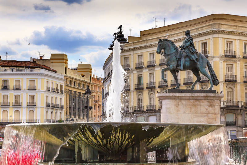 Plaza Puerta del Sol in Madrid