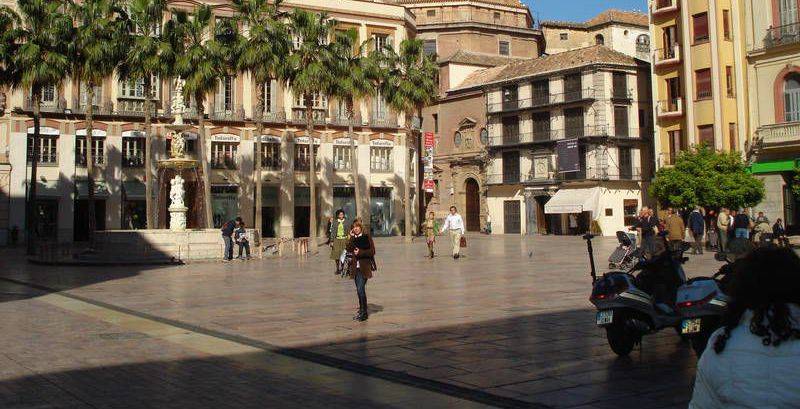 Plaza de la Constitución - mooiste plein in Málaga