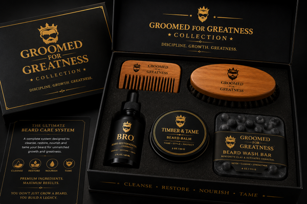 Groomed for Greatness™ Beard Care Collection
