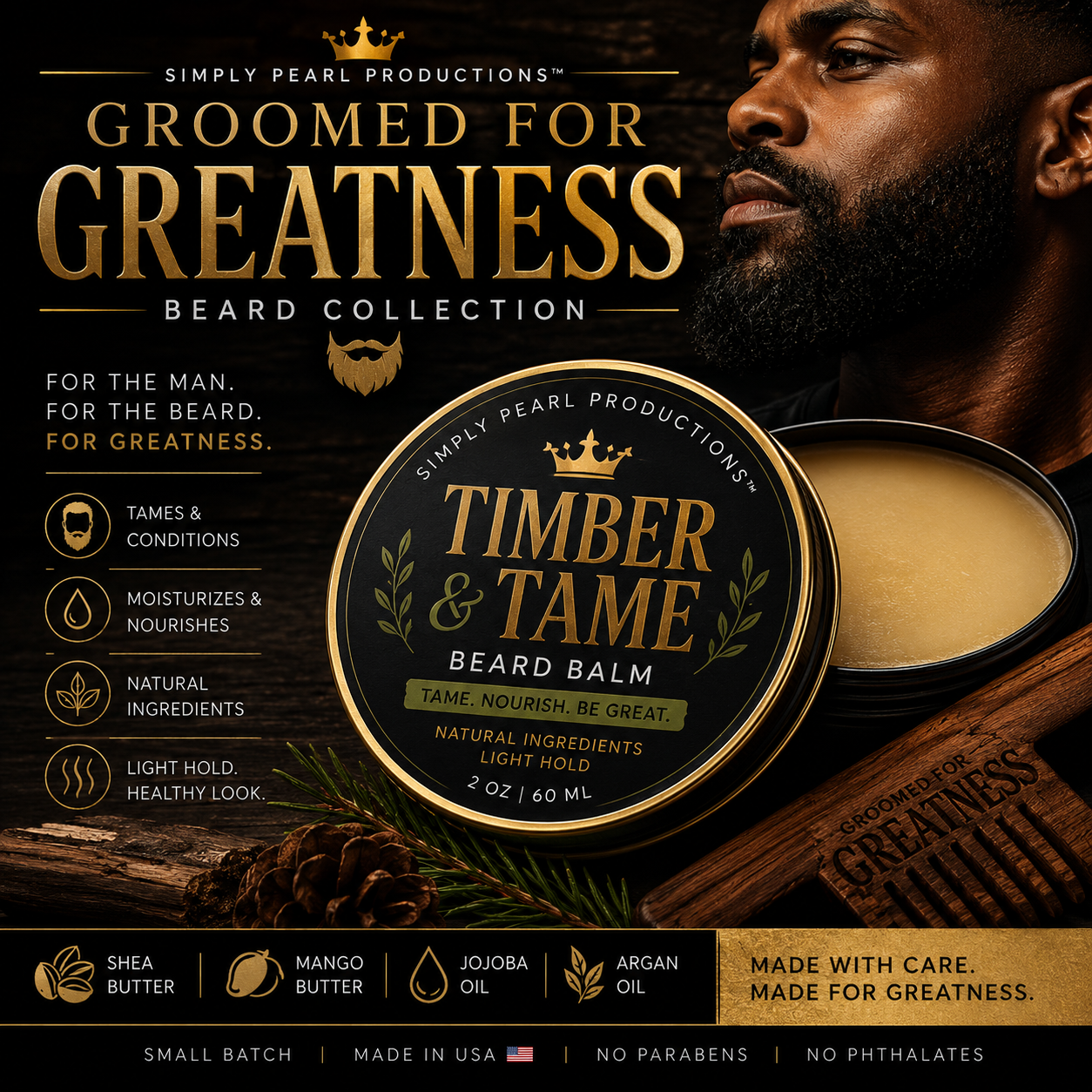 Timber & Tame Beard Balm