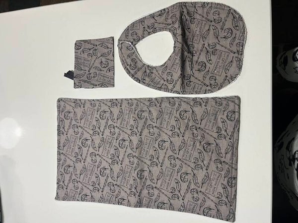 Light brown Harry Potter set