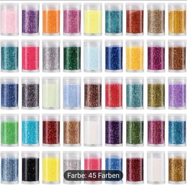 Glitzer Farbe für in den Magic Becher