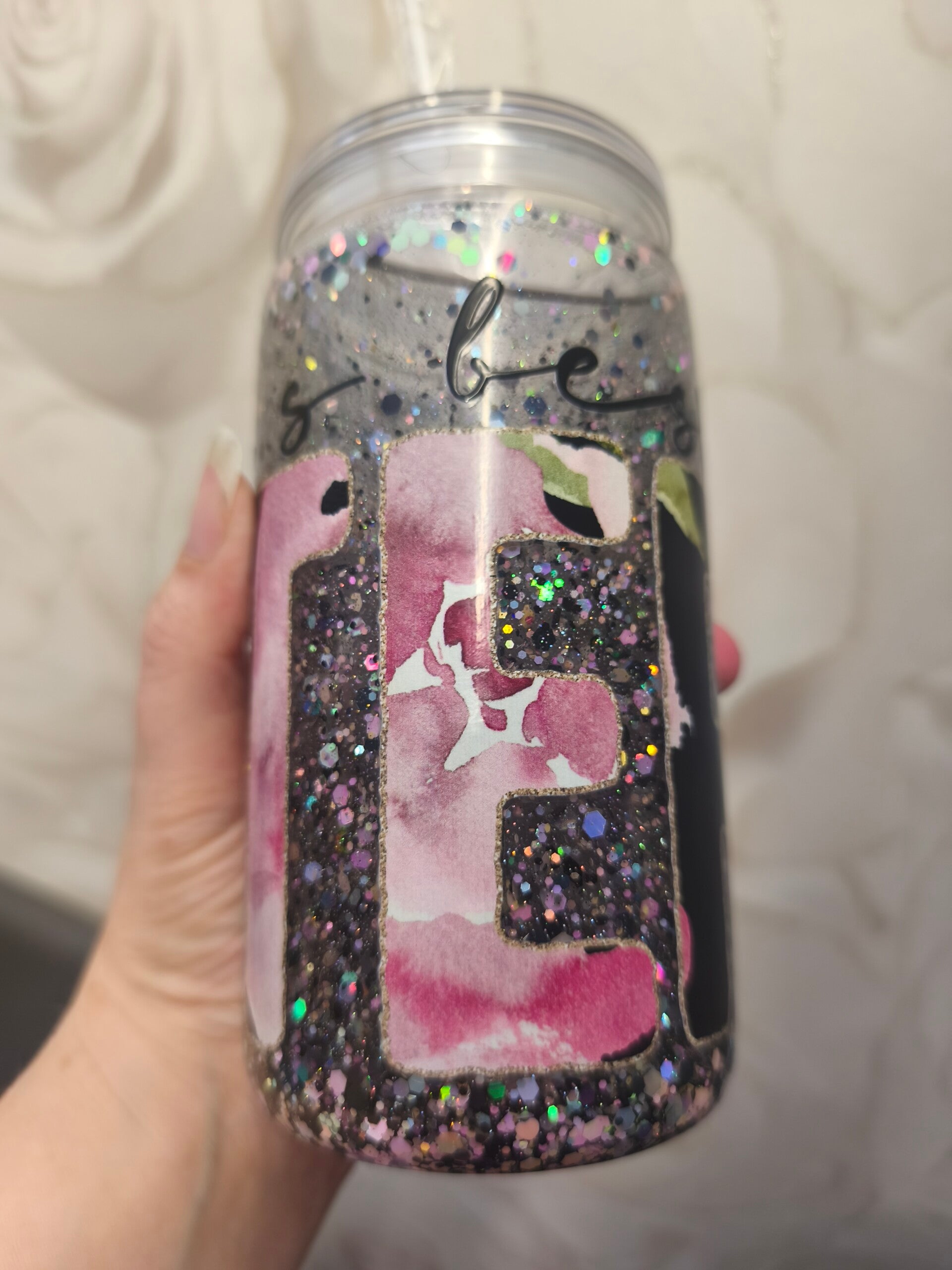 Magic Glitter Bottle sister
