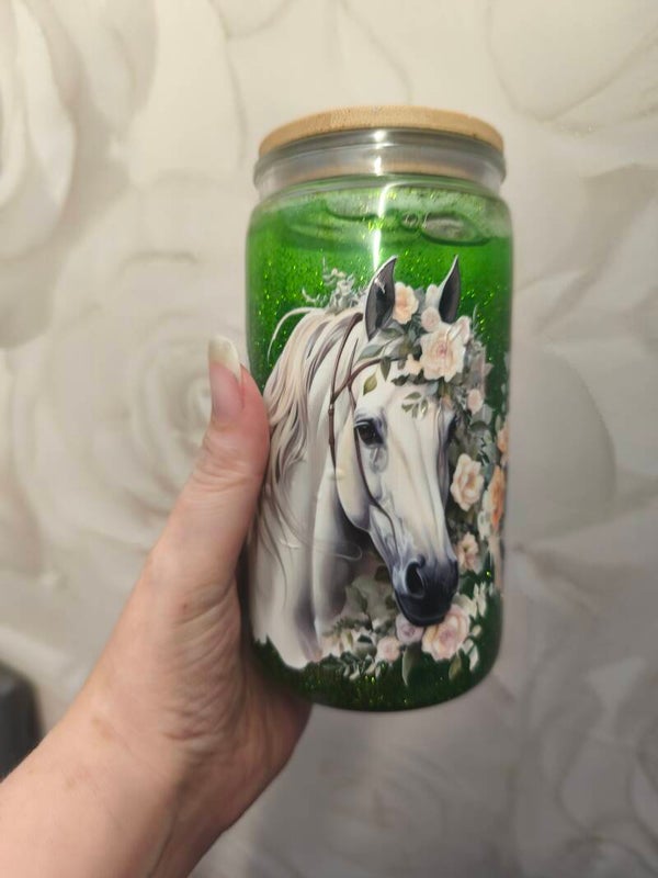 Magic Glitter Bottle Horse
