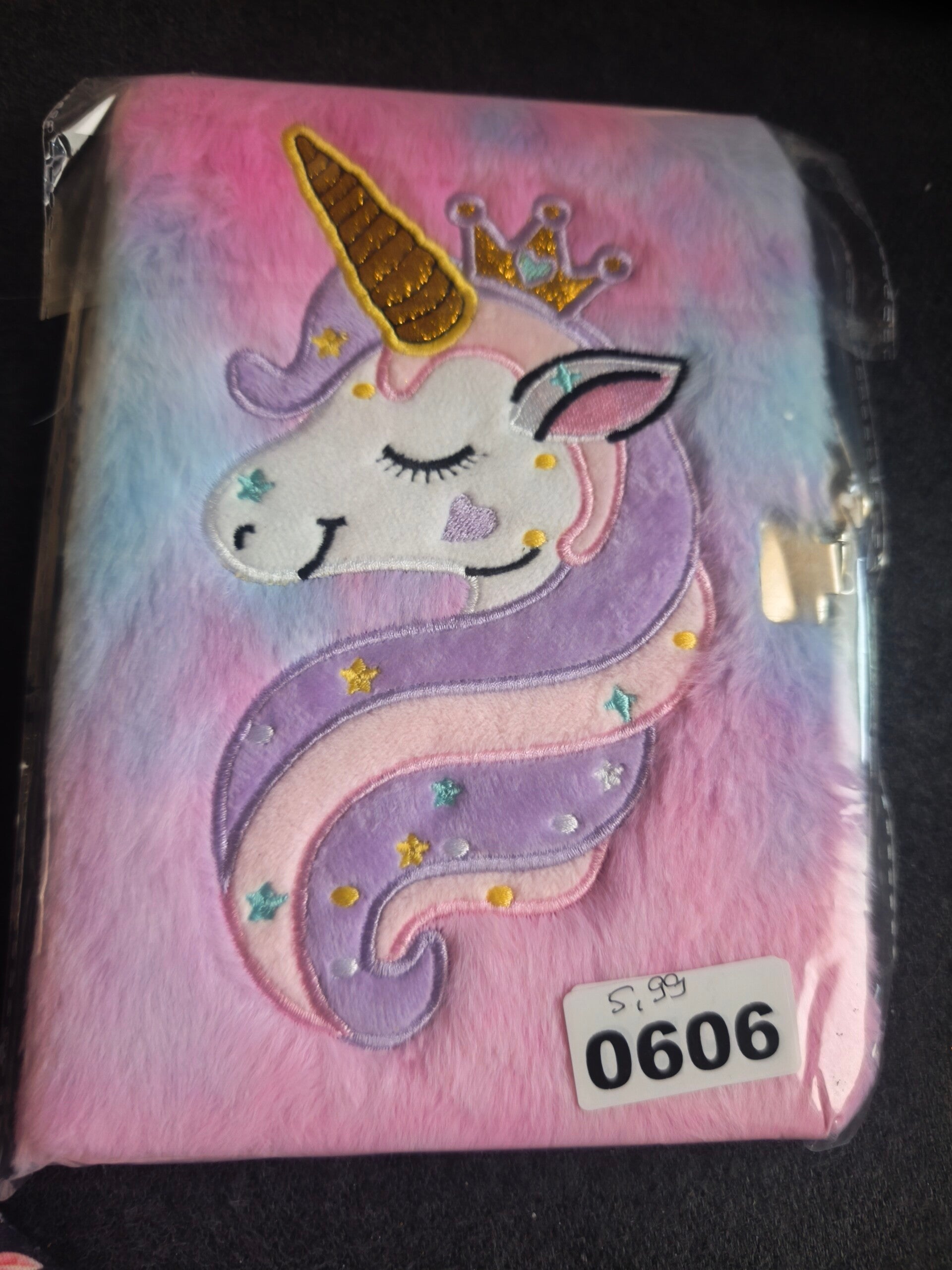 Einhorn Plüsch Tagebuch