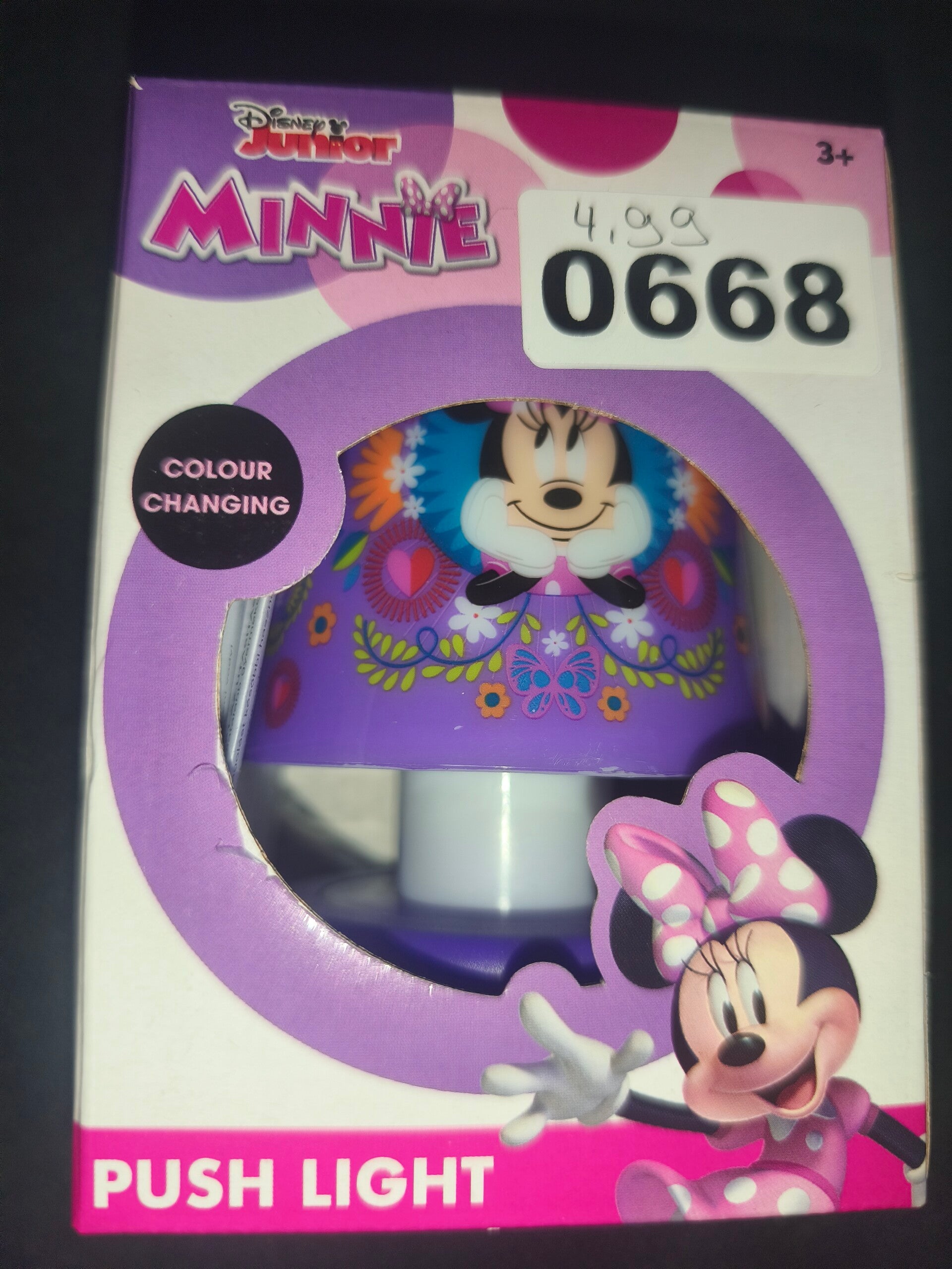 Minnie oder Paw Nachtlicht