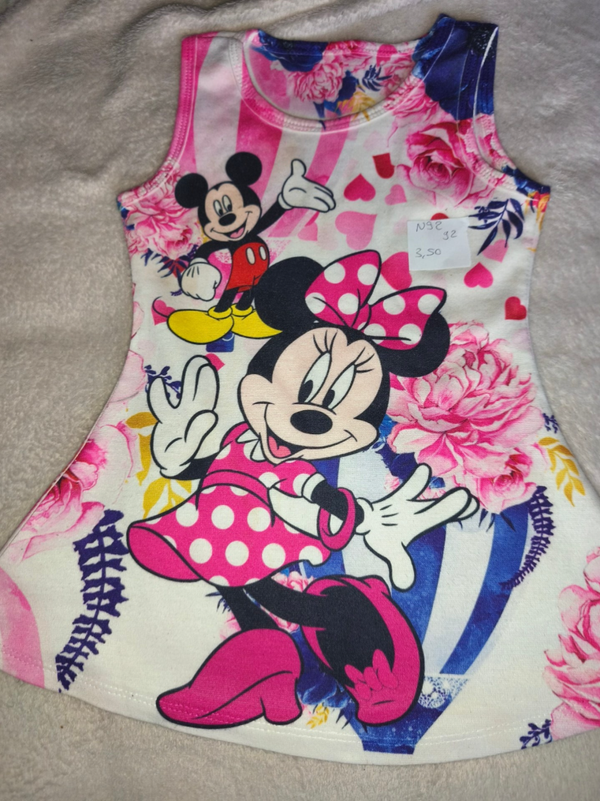 N92 Mädchen Kleid Minnie Mouse 92