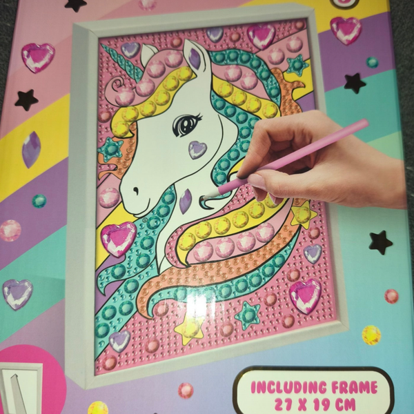S0012 Diamond painting Einhorn