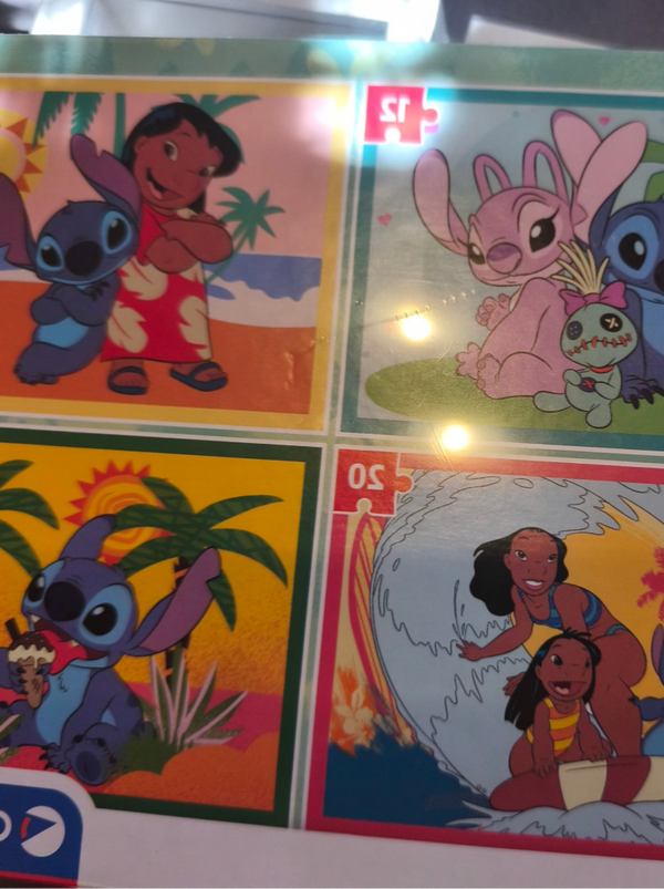 Stitch Puzzle 4in1