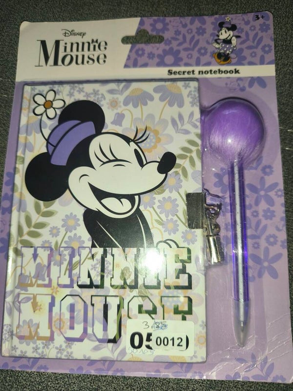 S0003 Stitch Minnie Mouse Tagebuch