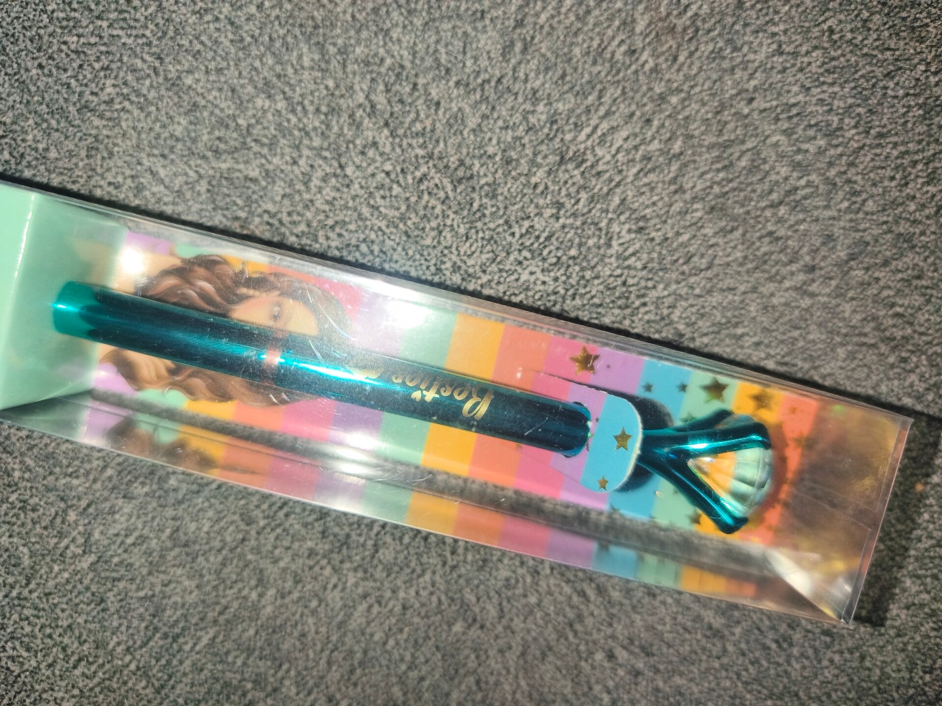 S0018 Diamantenkugelschreiber türkis