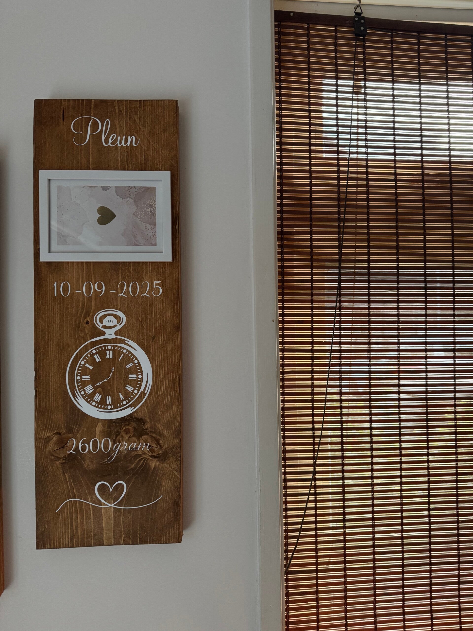 Gepersonaliseerd kraamcadeau - Geboorte