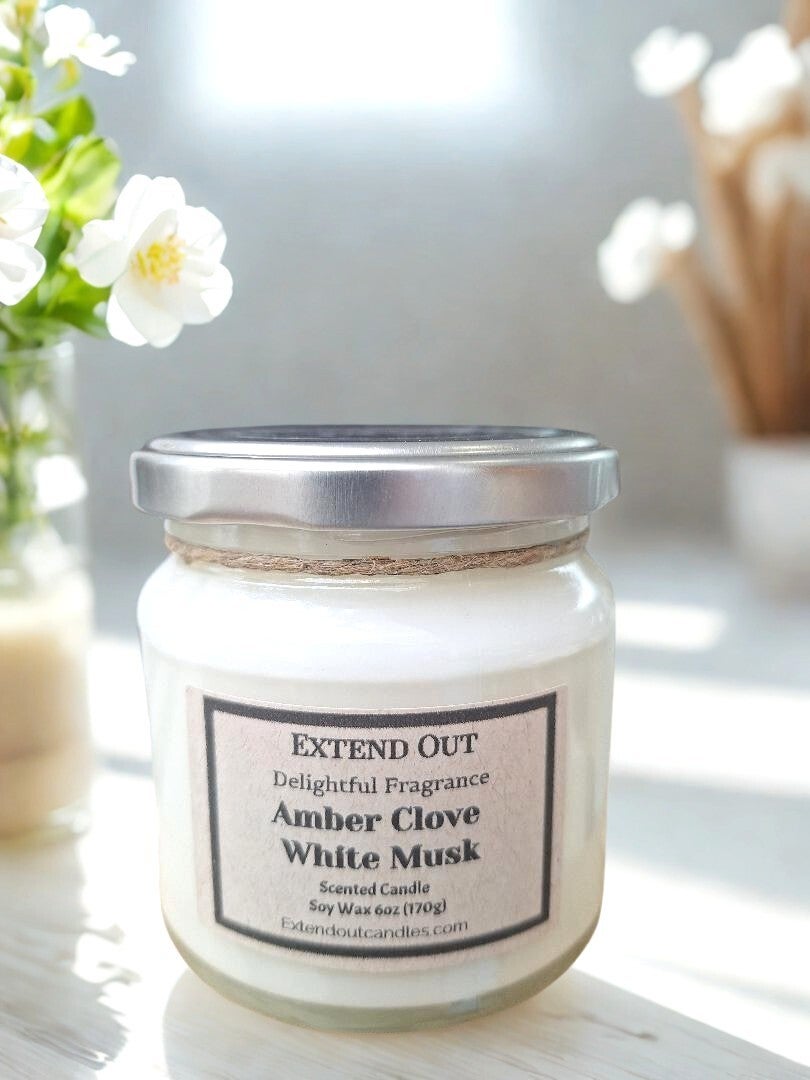 Amber clove white Musk