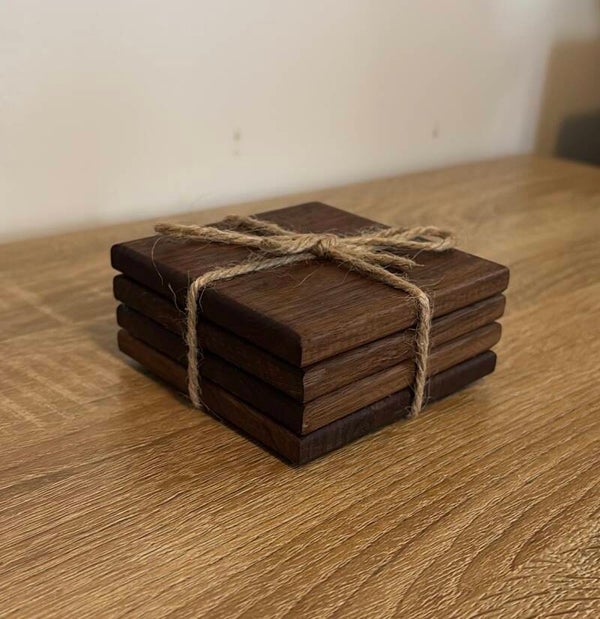 Walnut Coasters