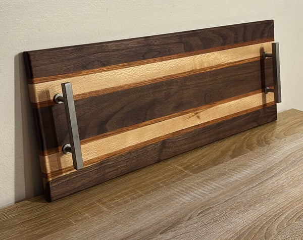 Sycamore & Walnut & Jabota Serving Tray