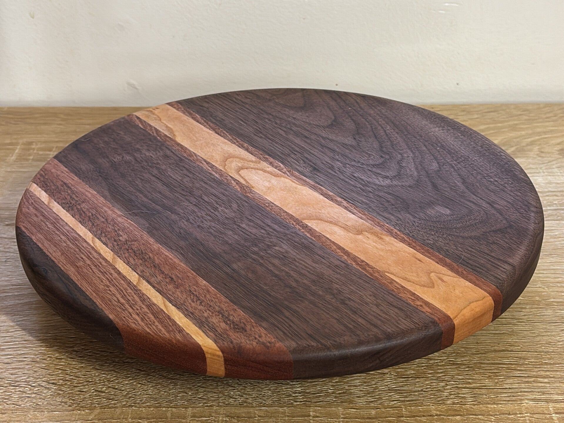 Walnut & Cherry & Sapele Lazy Susan
