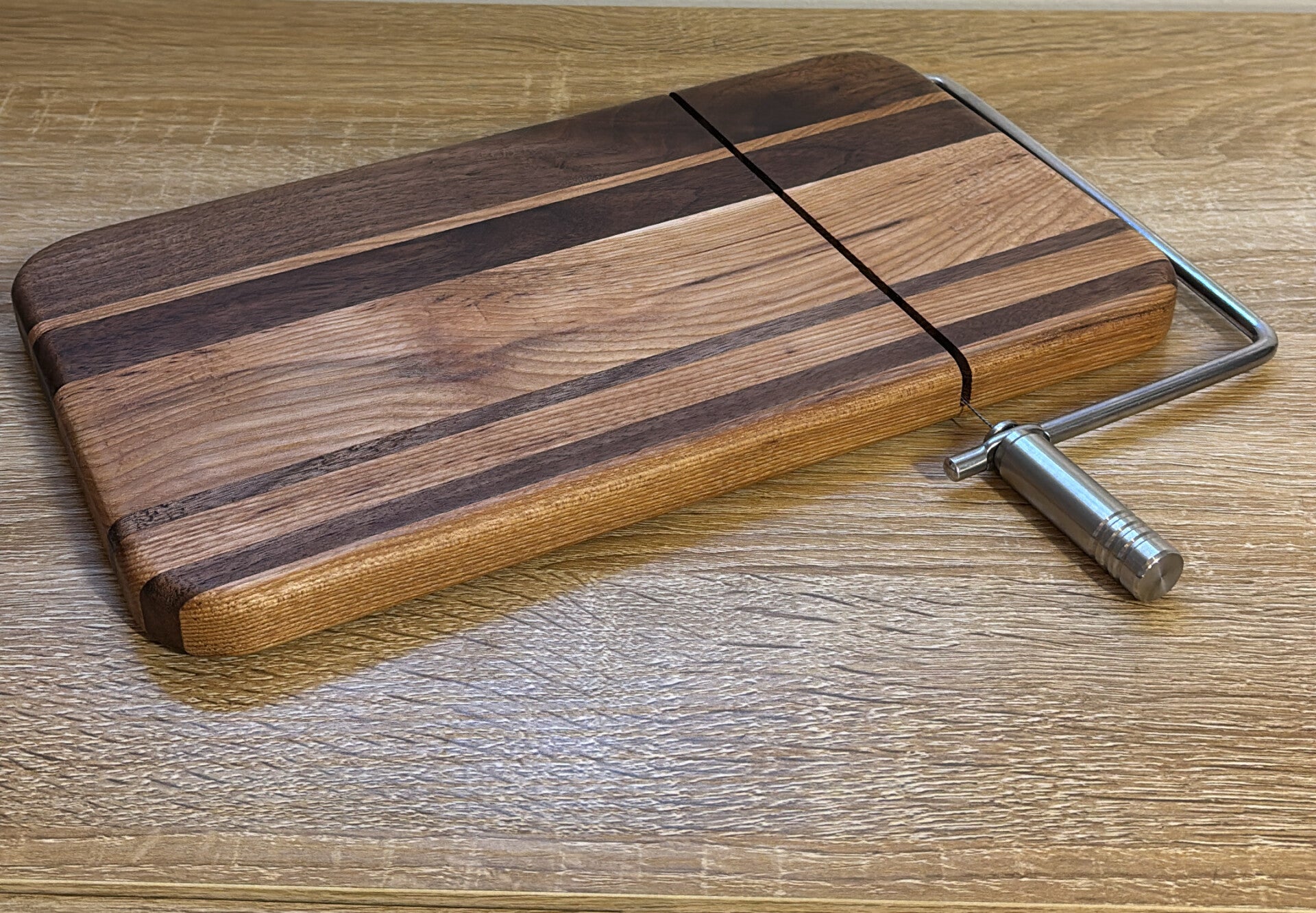 Hickory & Walnut Cheese Slicer