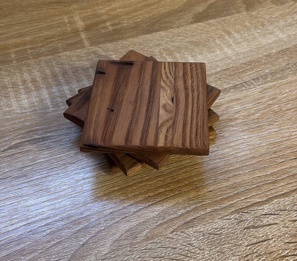 Wormy Chestnut Coasters