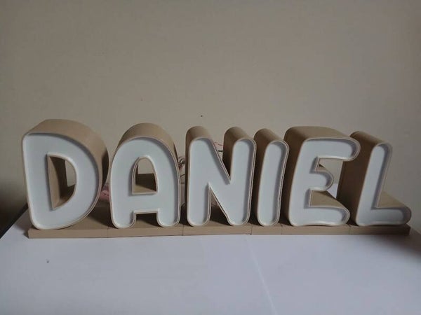 Lampe prénom personnalisable