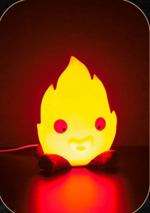 lampe  feu de camp imprimé en 3d